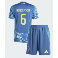 Camisa de Futebol Ajax Jordan Henderson #6 Equipamento Secundário Infantil 2024-25 Manga Curta (+ Calças curtas)